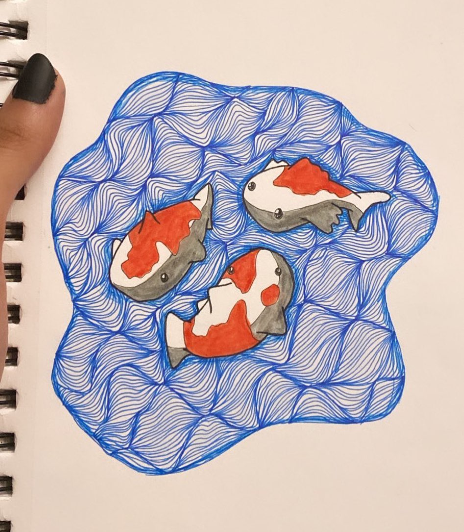 Koi fish in Chicago