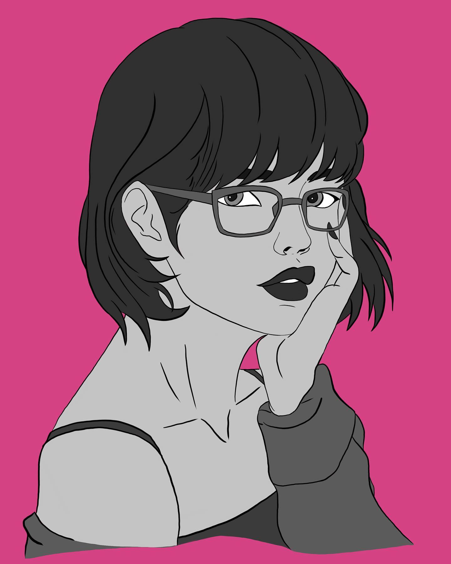 One of my first pieces when getting familiar with Procreate and digital art